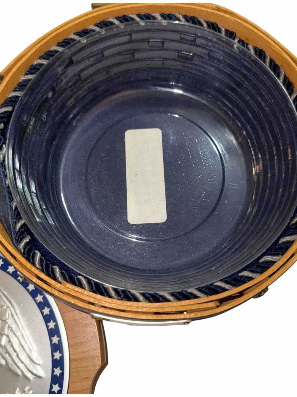 VINTAGE Longaberger 2005 Inaugural Basket